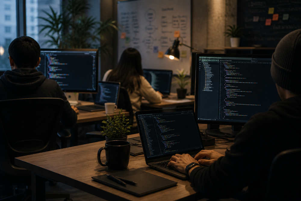 The designLogica team at work